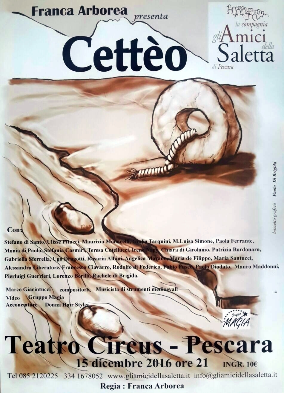 "CETTEO" - LA NUOVA OPERA TEATRALE DI FRANCA ARBOREA. - Pier Luigi Guerrieri